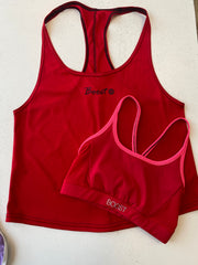SALE 88 - SMALL - Fitness Bundle - Red