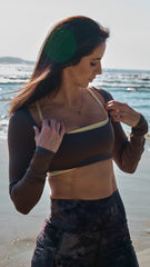 AR 2442 - SQUARE NECK LONG SLEEVE