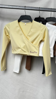 AR 2449 - CROPPED BALLET WRAP