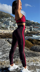 AR 2446 - PRINTED TWIN STRIPE LEGGING
