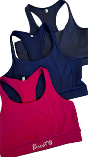 AR 2452 - SEAMED BOXED CROP TOP