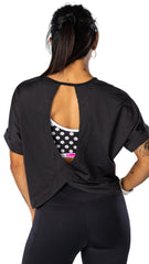 AR 2480 - CROSSOVER BACK T SHIRT