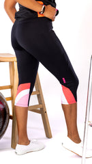 AR 2490 - 3/4 COLOURBLOCK CAPRI