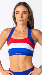 AR 2462 - 4 COLOUR CROP TOP