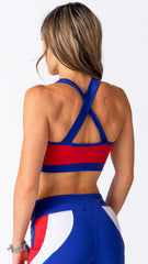 AR 2462 - 4 COLOUR CROP TOP