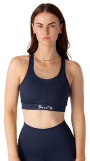 AR 2452 - SEAMED BOXED CROP TOP