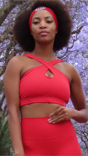 AR 2201 - HALTER CROP TOP