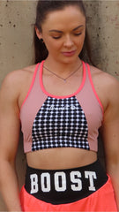 AR 2292 - FRONT PRINT CROP TOP