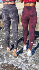 AR 2446 - PRINTED TWIN STRIPE LEGGING