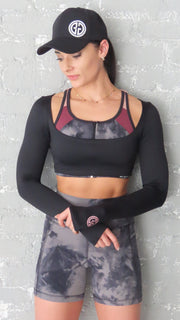 AR 2442 - SQUARE NECK LONG SLEEVE