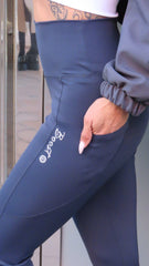 AR 2473 - 3/4 NO SHOW POCKET LEGGING