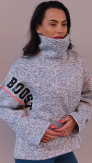 AR 2469 - SCARF SWEATSHIRT