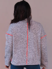 AR 2469 - SCARF SWEATSHIRT