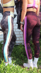 AR 2446 - PRINTED TWIN STRIPE LEGGING