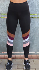 AR 2287 - 5 INSET LONG LEGGING