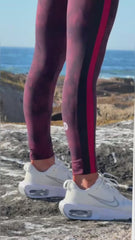 AR 2446 - PRINTED TWIN STRIPE LEGGING