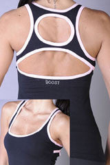 cutout circle racerback