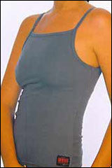 Square neck high round strappy