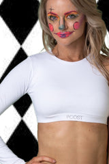 AR 1875 - ONE ARM CROP TOP