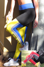 AR 1724 - Shorts Look Long Tape Tights (3 COLOUR)