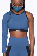 AR 1875 - ONE ARM CROP TOP