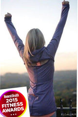 AR 1436-Hooded Keyhole Sweatshirt with Running Cuff
