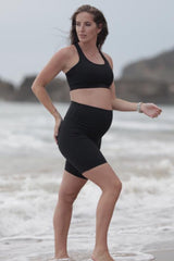 AR 2210 - MATERNITY BIKER SHORTS