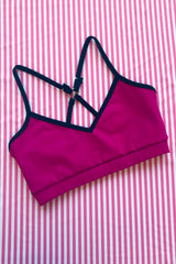 AR 1695 - V NECK CROP TOP