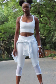 AR 1586 - Gauze Hem Bermuda