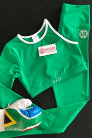 AR 1875 - ONE ARM CROP TOP