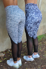 AR 2180 - PRINTED TIGHTS WITH POCKET