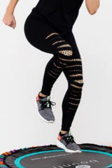 AR 1652 - Ripped and Printed Long Tights