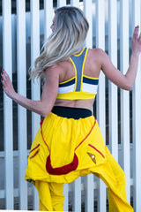 AR 1815 - "PARTY ON THE BACK CROP TOP"